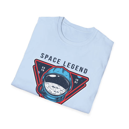 Epic Space Legend Astronaut T-Shirt – Vintage Moon Explorer Tee for Cosmic Dreamers & Sci-Fi Fans