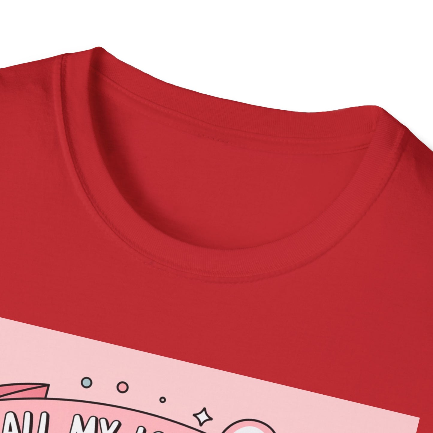 Adorable "All My Love Is Yours" Valentine's Day T-Shirt - Sweet Heart & Gift Boxes Tee | Perfect Romantic Gift for Her