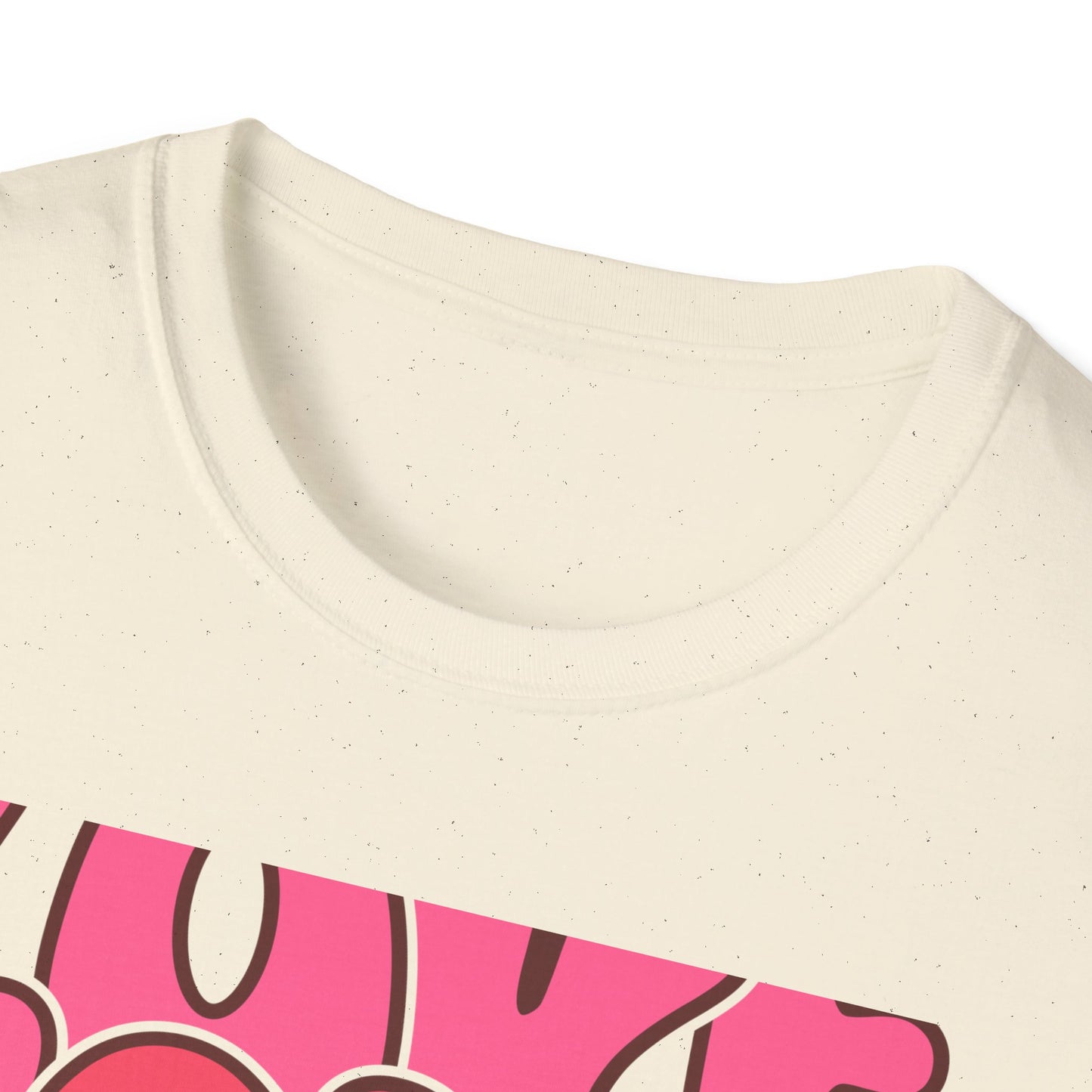 Vibrant Groovy LOVE XOXO T-Shirt | Retro Heart Bubble Letters Tee | Sweet Valentine's Day & Everyday Love Gift