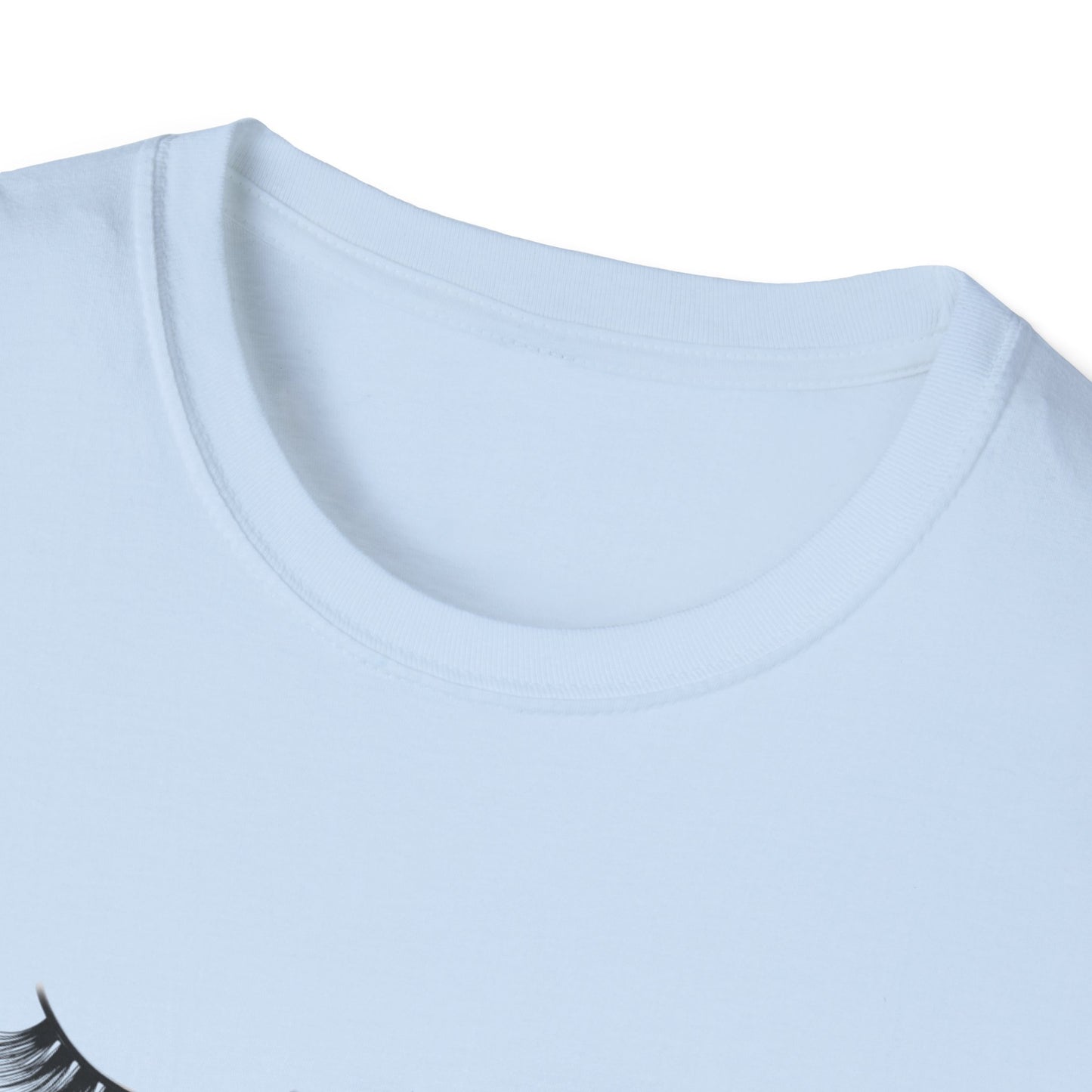 Long Lashes Soft Life T-Shirt - Chic False Eyelash Beauty Tee for Women | Effortless Glamour & Comfort Fashion
