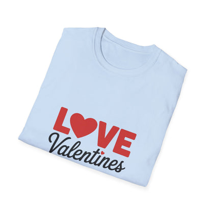 Sweet Love Valentines Heart T-Shirt | Adorable Romantic Valentine's Day Gift Tee for Couples & Sweethearts