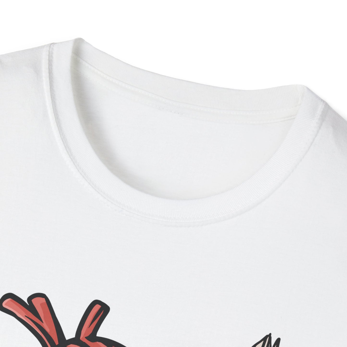 Bold Anatomical Heart & Arrow Pierced T-Shirt | Unique Love & Vulnerability Tee | Edgy Valentine Gift