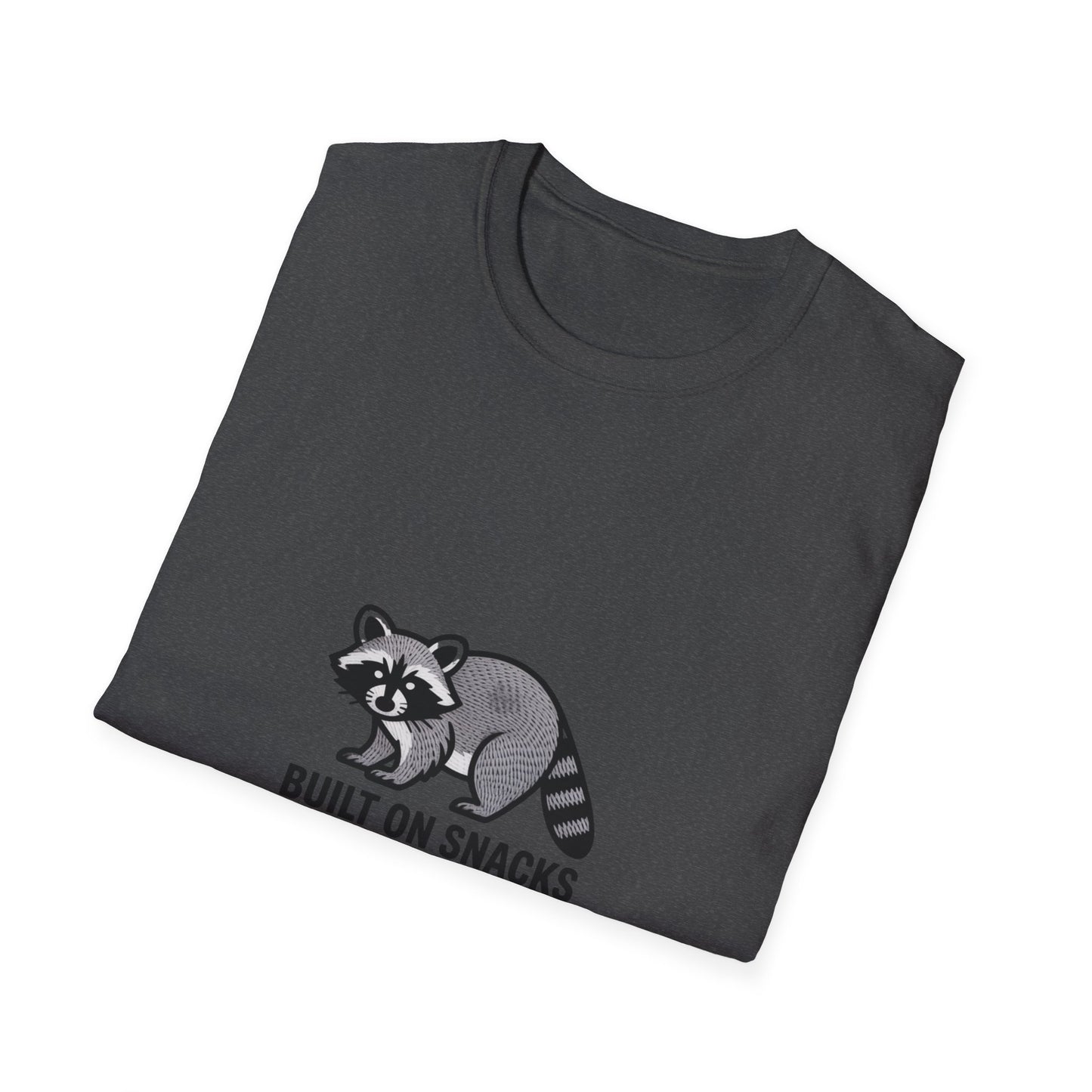 Hilarious 'I'm Up To Snacks' Raccoon T-Shirt | Cute Animal Lover Tee | Funny & Trendy Graphic Tee Gift