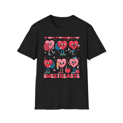 Adorable Teaching Sweethearts T-Shirt - Whimsical Teacher Appreciation Gift | Back to School Educator Tee