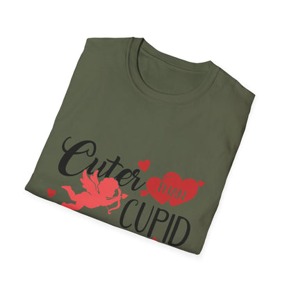 Love You More Than Abstract Funny T-Shirt | Unique Cupid Hearts Valentine's Day Tee | Romantic & Humorous Gift