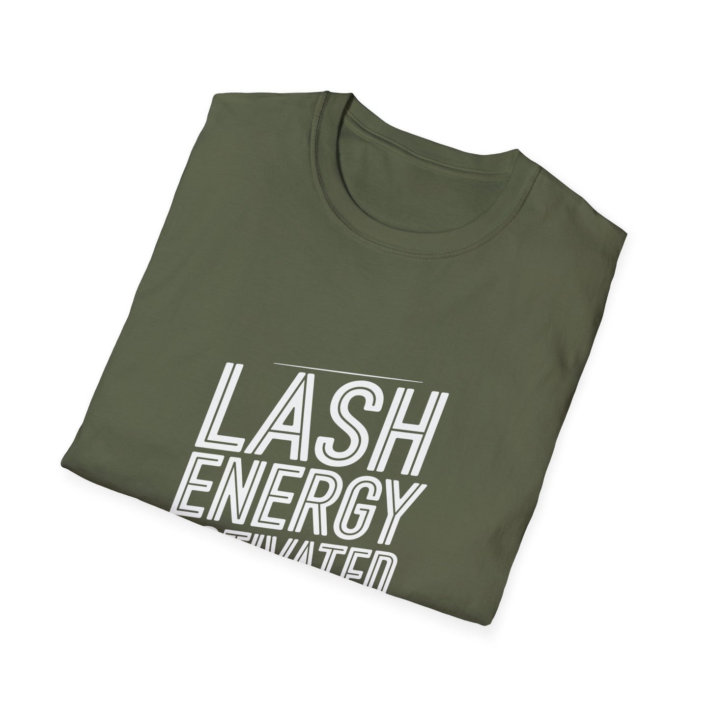 Lash Energy Activated T-Shirt | Chic Beauty & Lash Tech Tee | Empowering Style for Makeup Artists & Enthusiasts | Must-Have