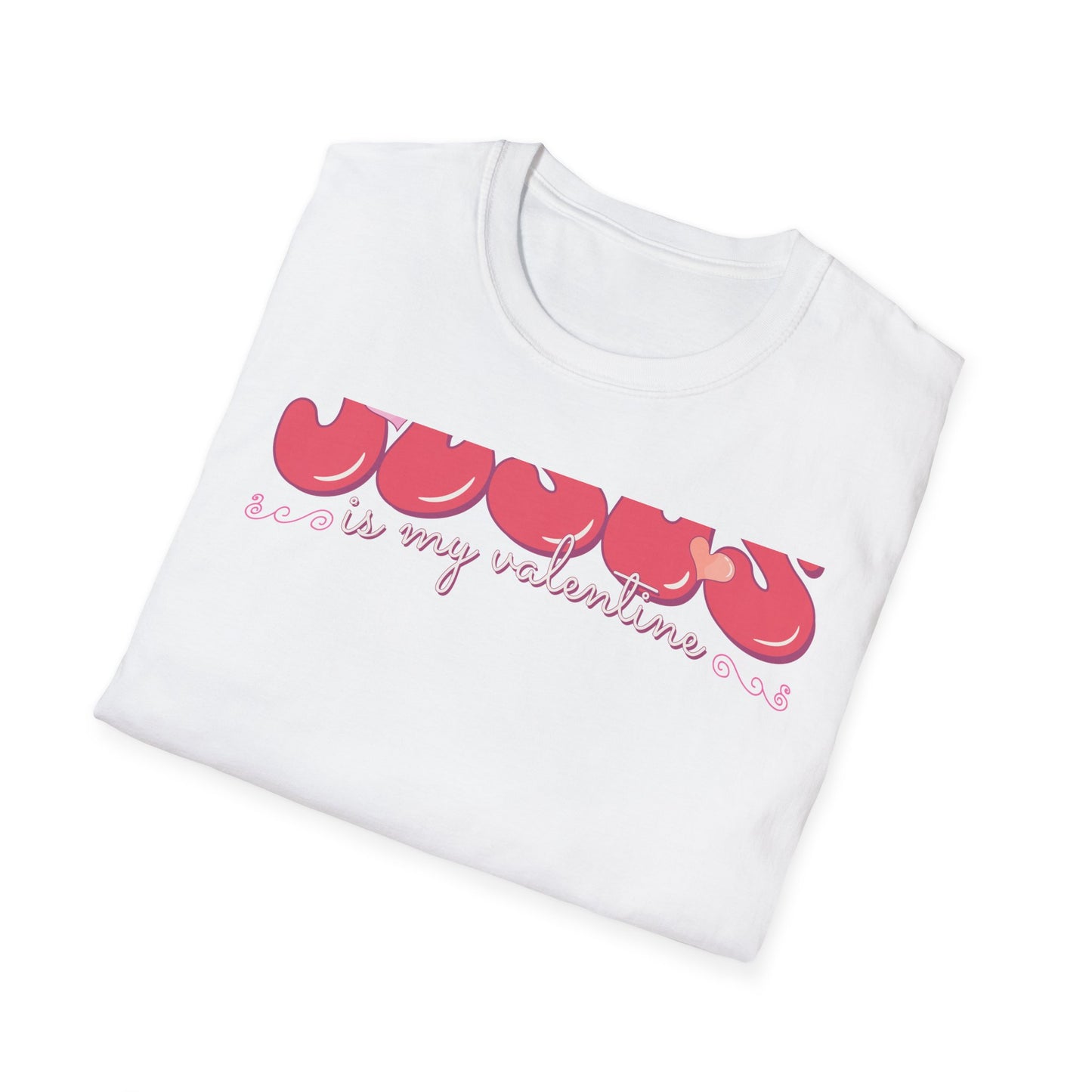 Unique Jesus is My Valentine T-Shirt | Groovy Retro Faith Tee | Sweet Christian Valentine's Day Gift for Her