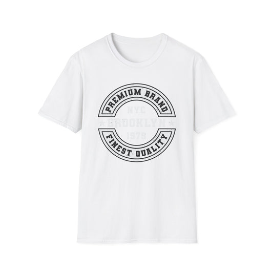 Iconic Brooklyn 1979 Premium T-Shirt | NYC Finest Quality Vintage Tee | Stylish Urban Heritage Apparel | Distressed Retro Look