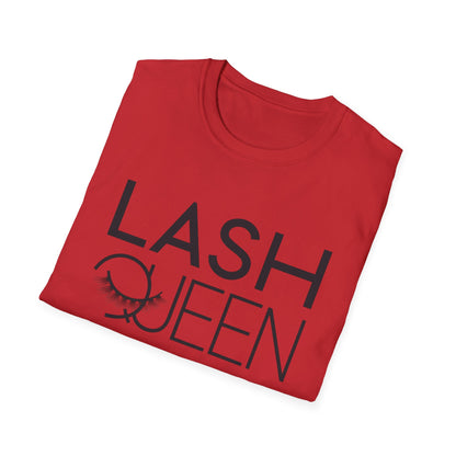 Empowering Lash Queen Energy T-Shirt - Chic Eyelash Design Tee for Beauty Lovers & Lash Techs