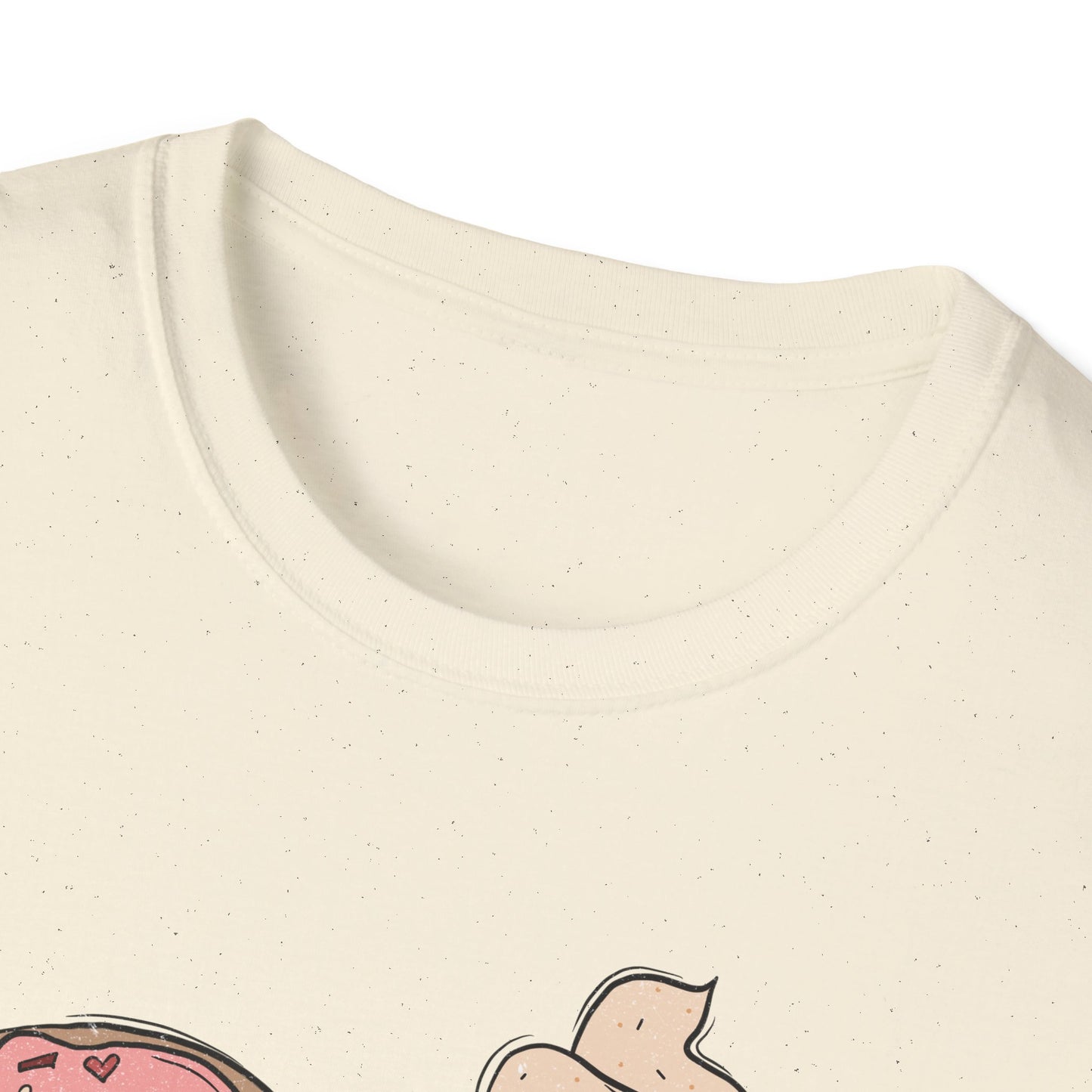 Adorable 'Better Together' Donut & Coffee Love T-Shirt | Retro Vintage Sweet Treat Couple's Tee | Perfect Valentine's Gift