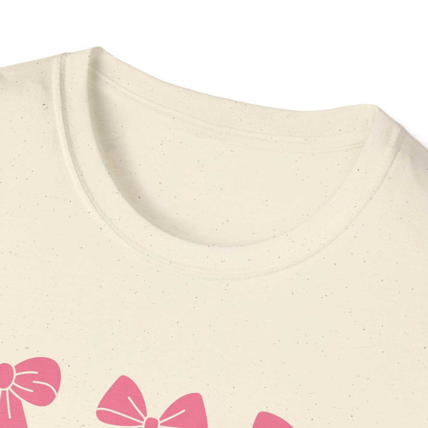 Charming Pink Bows T-Shirt | Adorable Coquette Aesthetic Tee for Women & Girls | Sweet Girly Fashion Top Gift