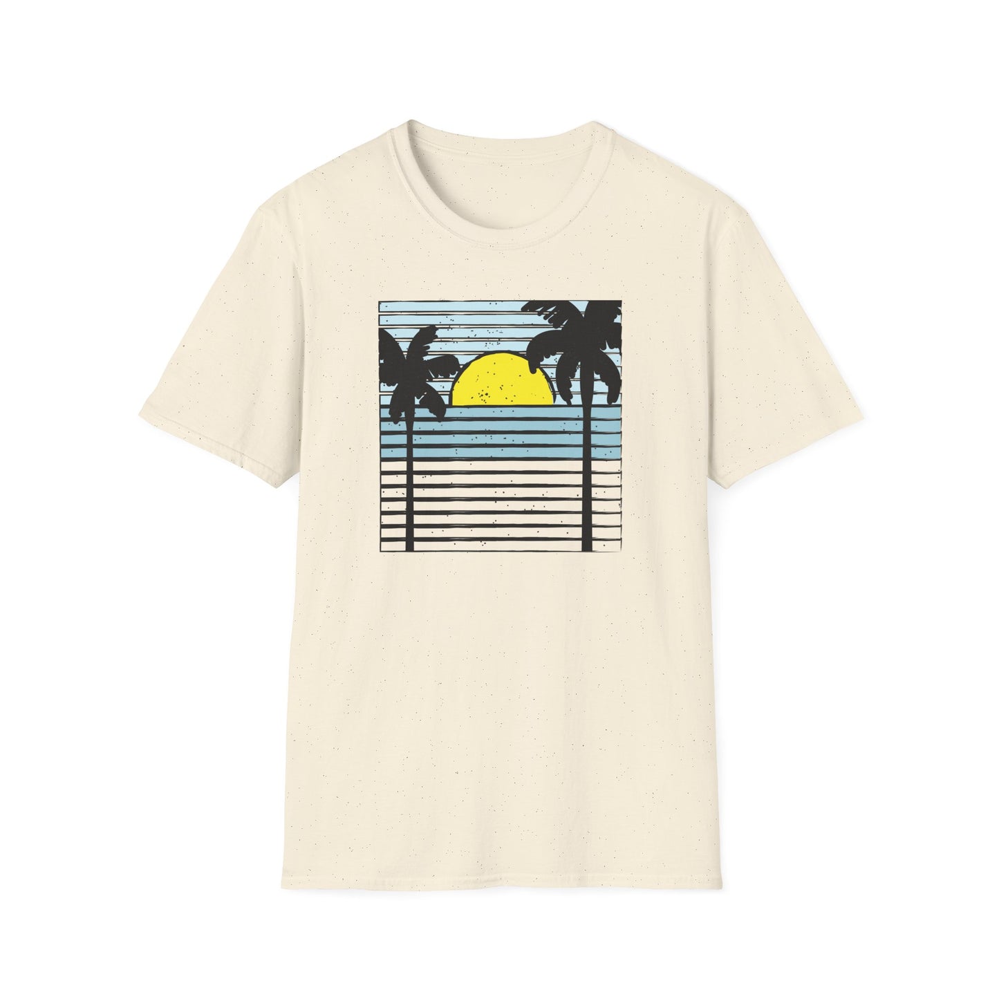 Classic Miami 1970 Florida Summer T-Shirt | Retro Palm Tree Sunset Beach Vacation Tee for Men & Women