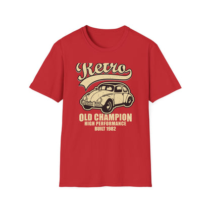 Legendary Retro Old Champion Built 1982 Car T-Shirt for Classic Auto Enthusiasts & Vintage Lovers - Exclusive Gift!