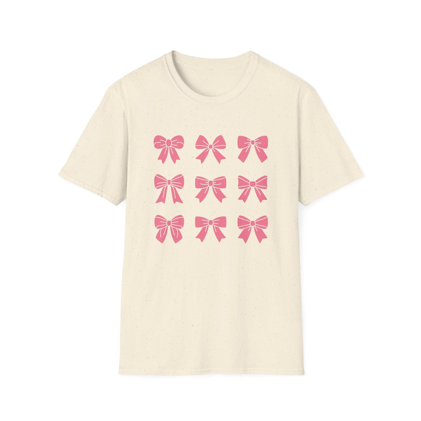 Charming Pink Bows T-Shirt | Adorable Coquette Aesthetic Tee for Women & Girls | Sweet Girly Fashion Top Gift