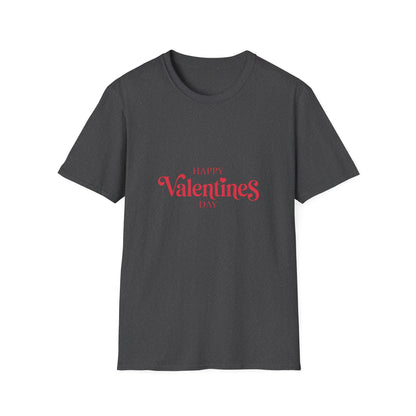 Sweet "Happy Valentines Day" T-Shirt | Charming Heart Love Tee | Perfect Romantic Gift for Him & Her | Celebrate Love