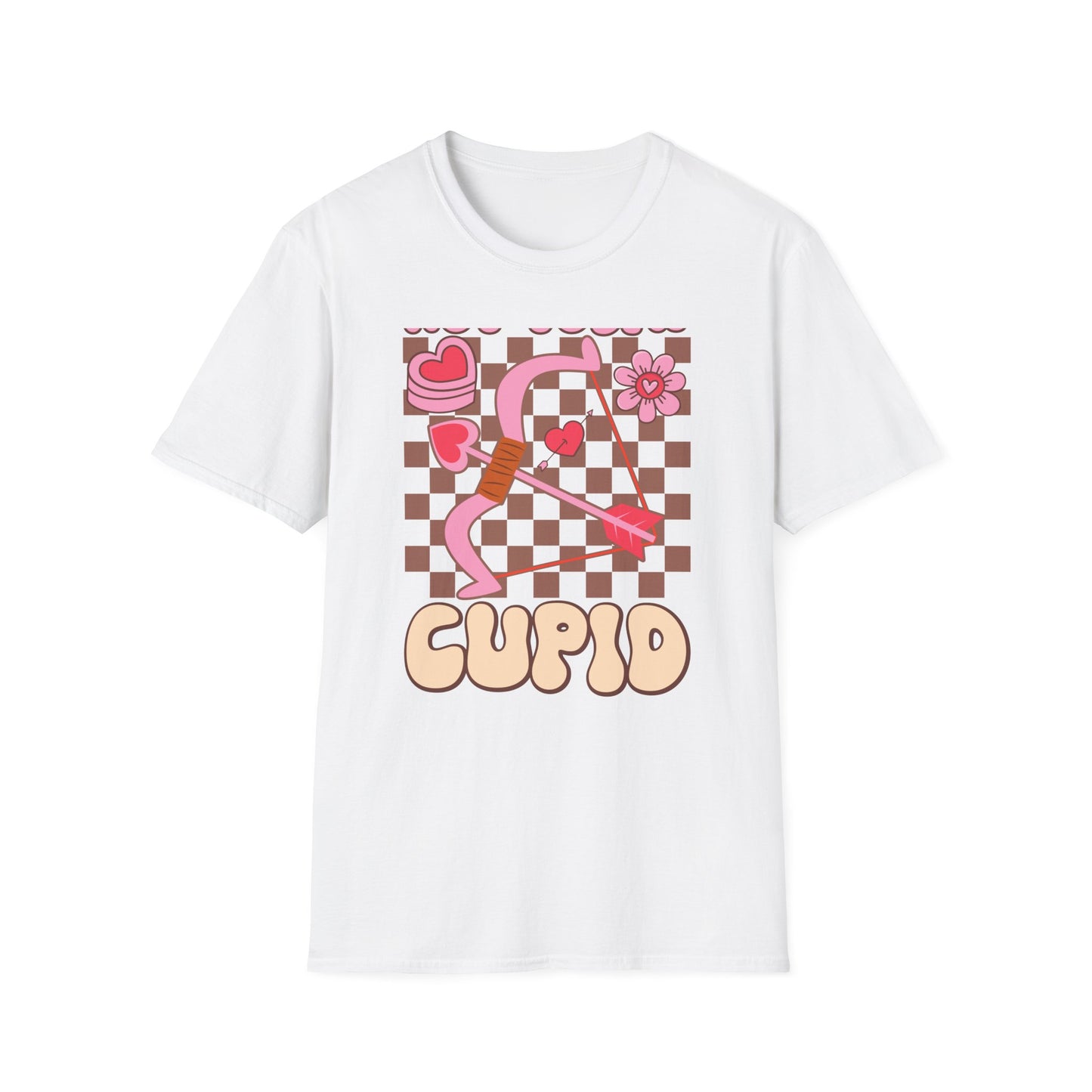 Sassy "Not Today Cupid" T-Shirt | Groovy Anti-Valentine's Day Heart Arrow Tee | Funny Retro Single Awareness Gift