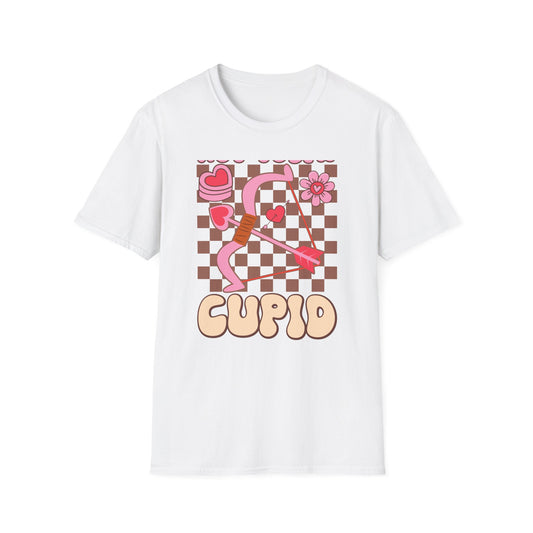 Sassy "Not Today Cupid" T-Shirt | Groovy Anti-Valentine's Day Heart Arrow Tee | Funny Retro Single Awareness Gift