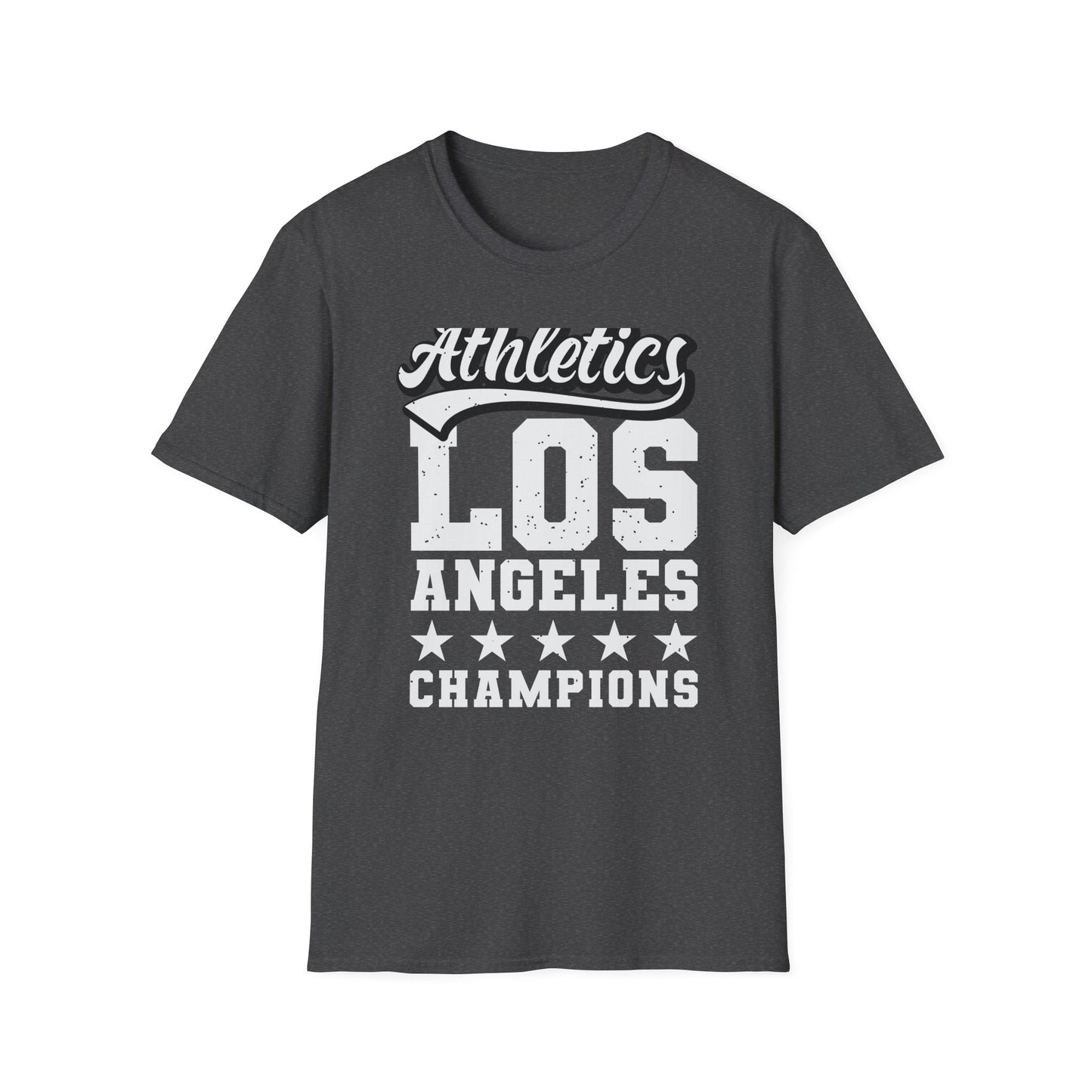 Epic Los Angeles Athletics Champions T-Shirt | Vintage Distressed LA Sports Fan Tee | Dept. of Athletics Retro Style