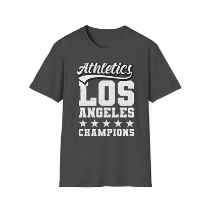 Epic Los Angeles Athletics Champions T-Shirt | Vintage Distressed LA Sports Fan Tee | Dept. of Athletics Retro Style