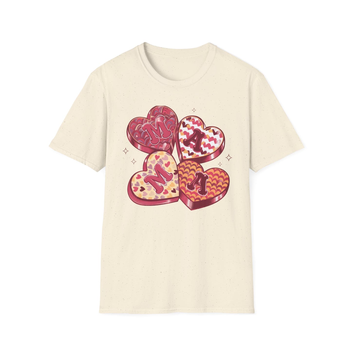 Sweet Mama Heart T-Shirt | Adorable Candy Box Design Tee | Perfect Mother's Day Gift for Mom & New Moms