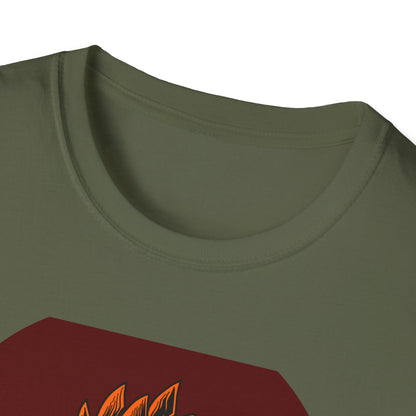 Fierce Mythical Raven Phoenix Warrior T-Shirt - Striking Tribal Art Statement Tee
