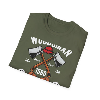 Ultimate Lumberjack T-Shirt | Authentic Woodsman Axes & Logs Vintage Tee | Rustic Outdoor Apparel Gift
