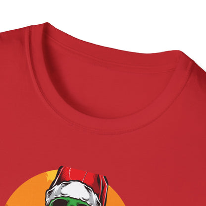 Creepy Zombie Santa T-Shirt | Spooky Christmas Horror Tee | Unique Gothic Holiday Gift | Macabre Xmas Top