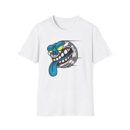 Epic Wild Face T-Shirt - Speedy Cartoon Monster Tongue Tee for Edgy Streetwear & Unique Style