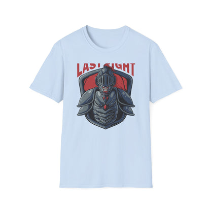 Epic Last Fight Undead Knight T-Shirt | Grim Medieval Warrior Battle Tee | Dark Fantasy Gaming Apparel