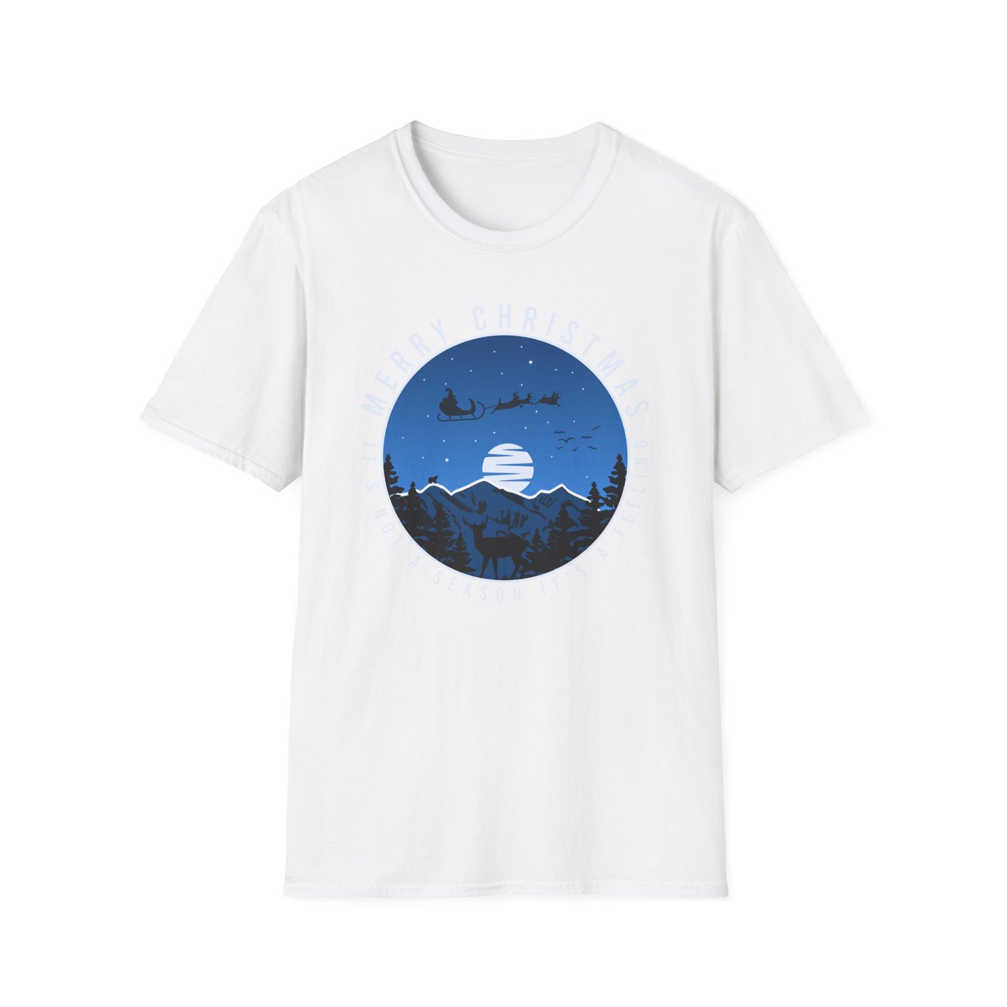 Magical Christmas Feeling T-Shirt | Santa, Reindeer & Winter Wonderland Tee | Festive Holiday Gift | Unique Nature Design
