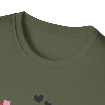 Adorable You + Me = Love Cartoon Hearts T-Shirt - Perfect Romantic Couple's Gift & Valentine's Day Tee