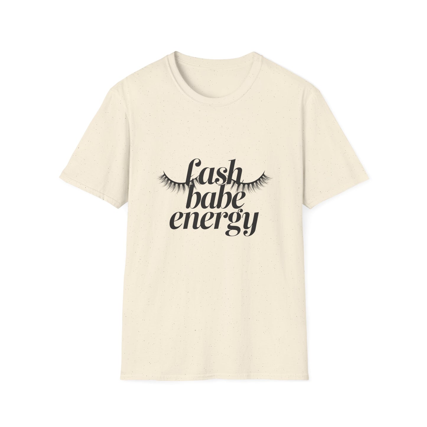 Chic Lash Babe Energy T-Shirt | Empowering Eyelash Lover Tee | Trendy Gift for Lash Techs & Beauty Pros