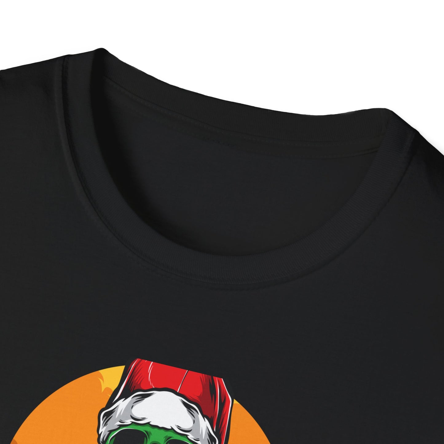 Creepy Zombie Santa T-Shirt | Spooky Christmas Horror Tee | Unique Gothic Holiday Gift | Macabre Xmas Top