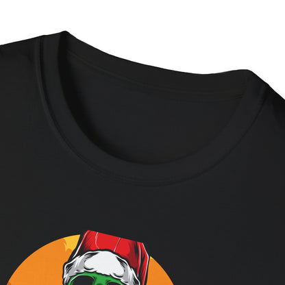 Creepy Zombie Santa T-Shirt | Spooky Christmas Horror Tee | Unique Gothic Holiday Gift | Macabre Xmas Top