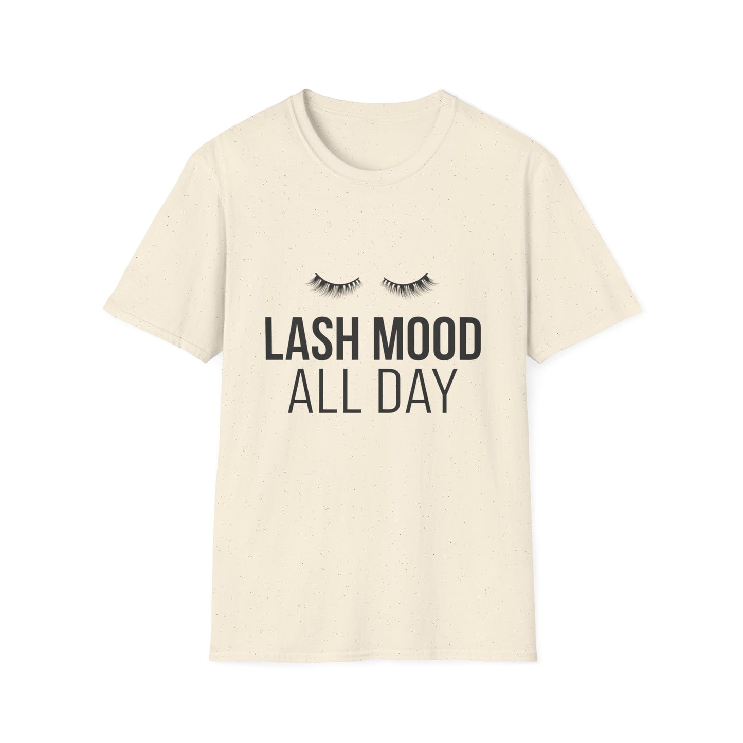 Fabulous Lash Mood All Day T-Shirt | Trendy Eyelash Lover & Lash Tech Tee | Ultimate Beauty Enthusiast Gift