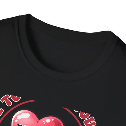 Edgy 'Steal Your Heart' T-Shirt | Skeleton Hand & Heart Balloons | Unique Valentine's Day Love Tee for Couples
