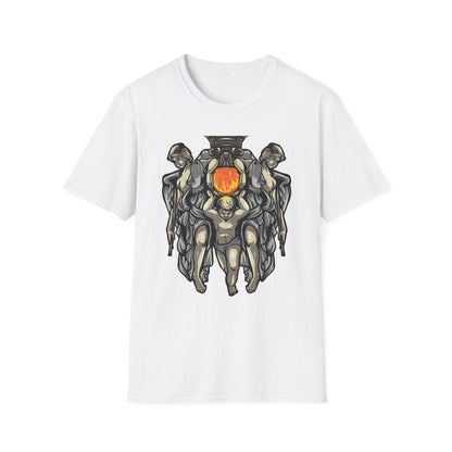 Majestic Divine Sun Bearer T-Shirt | Regal Classical Art Tee | Unique Statement Graphic for Art Lovers & Seekers of Power