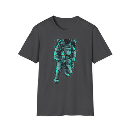 Epic Astronaut Ice Cream T-Shirt - Cool Galactic Space Explorer Tee for Sci-Fi Fans & Sweet Treat Lovers