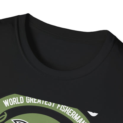 Epic World's Greatest Fisherman Marlin T-Shirt - 'Fishing Is My Cardio' Angler Tee Gift for Dad & Deep Sea Enthusiasts