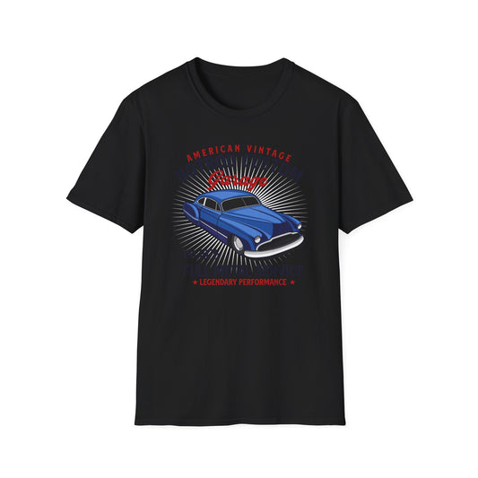 Legendary American Vintage Hotrod Custom Garage T-Shirt | Classic Car Enthusiast Apparel | Full Metal Service Tee Gift