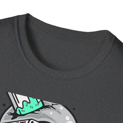 Awesome Melting Skull Popsicle T-Shirt - Cool Sunglasses & Minty Tongue Tee for Summer Vibes & Edgy Style