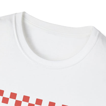 Groovy Mama T-Shirt | Adorable Pink Bow Hearts & Checkerboard | Perfect Mother's Day Gift for Trendy Moms
