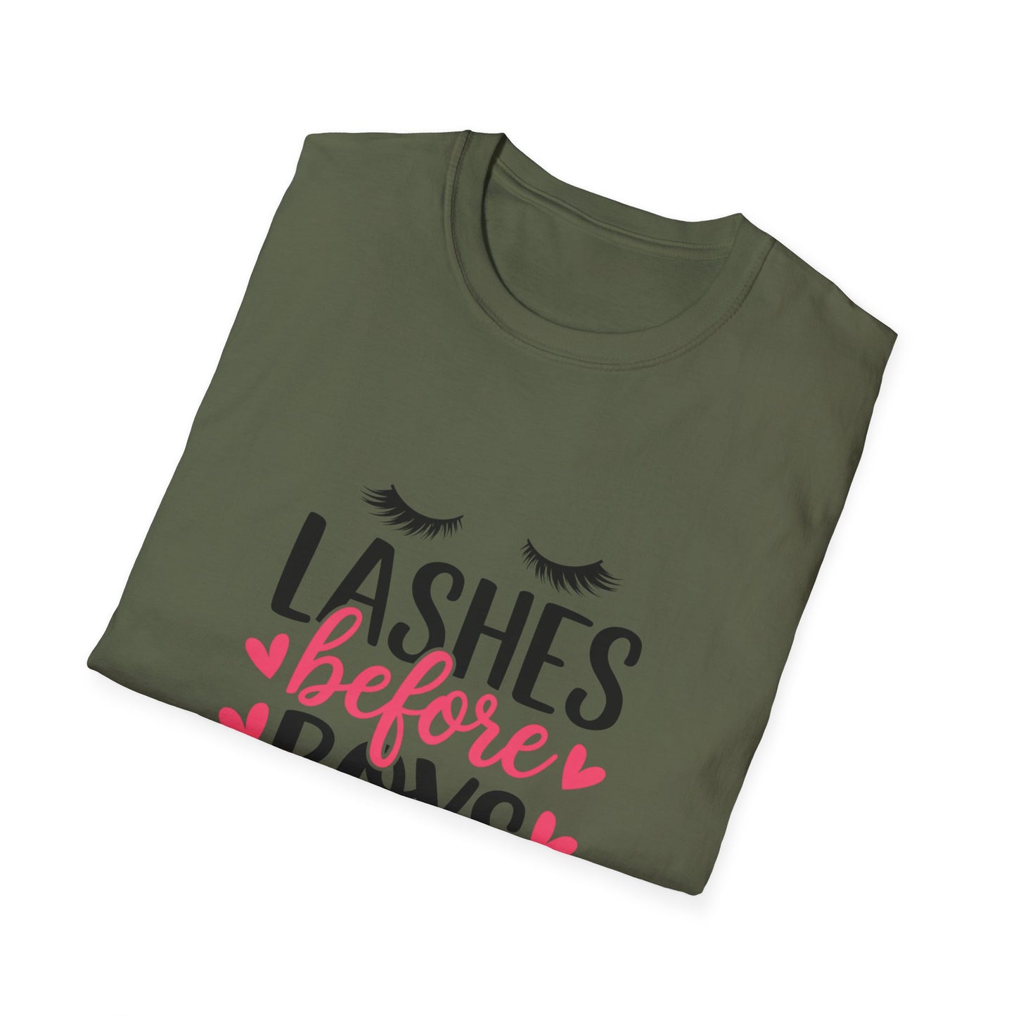 Charming 'Before' T-Shirt | Women's Getting Ready Tee with Eyelashes & Hearts | Perfect Bachelorette & Bridal Gift