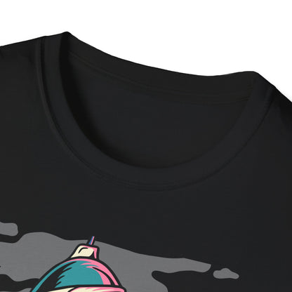 Bold Graffiti Spray Can T-Shirt - Edgy Urban Art Graphic Tee for Streetwear Fans | Unique Must-Have Design