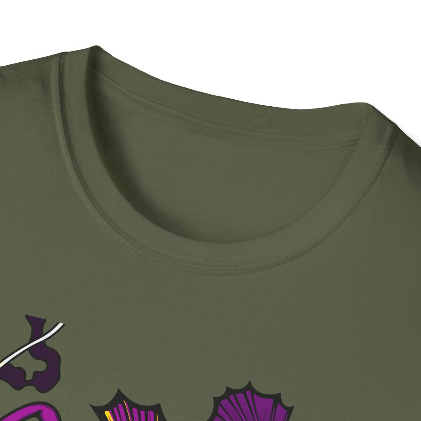 Fierce Anglerfish Smartphone T-Shirt - Deep Sea Tech Monster Graphic Tee | Unique & Trendy Gift for Gamers