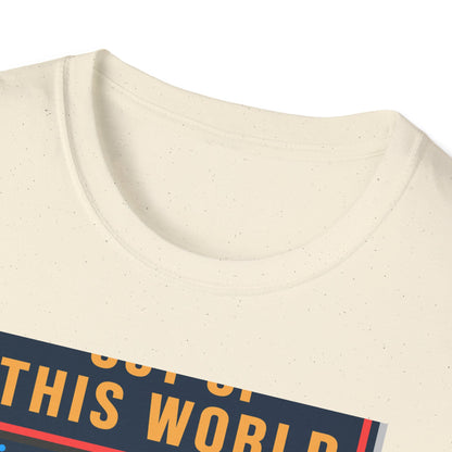 Epic "Out of This World" Astronaut T-Shirt | Retro Space Explorer Tee | Stellar Sci-Fi Adventure Gift