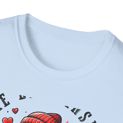 Awesome 'Dead Inside' Skeleton Valentine's T-Shirt | Unique Sarcastic Anti-Love Tee Gift for Emo & Goth Souls