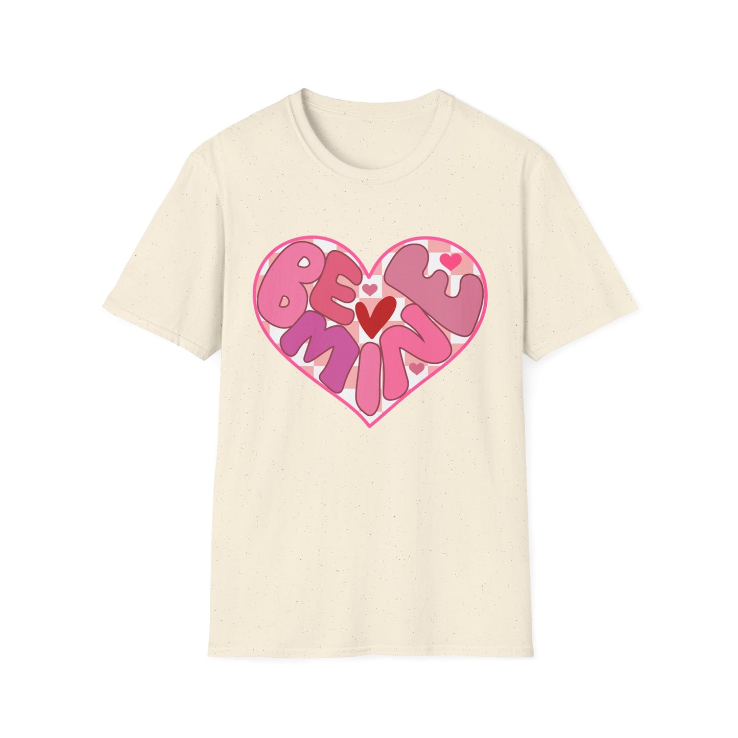 Sweet Be Mine Heart T-Shirt | Adorable Valentine's Day Love Tee | Retro Pink Aesthetic Gift for Her