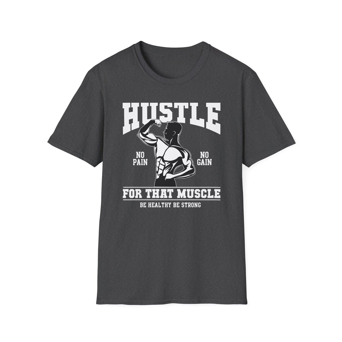 Ultimate No Pain No Gain Bodybuilding T-Shirt | Epic Gym Workout Fitness Muscle Motivator Tee for Dedicated Lifters & Athletes