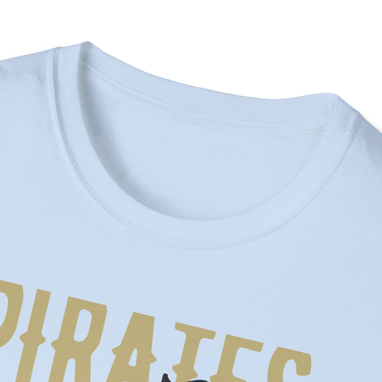 Bold Pirate Ship & Treasure T-Shirt | Work Like A Captain Play Like A Pirate Tee | Epic Adventure Lover Gift